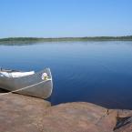 На каное по Манитобе<br>Canoeing in Manitoba
